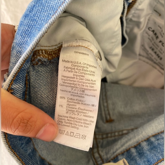 Madewell The Perfect Vintage Crop Wide Leg Jean Denim Casual Women’s 25P - Picture 6 of 10